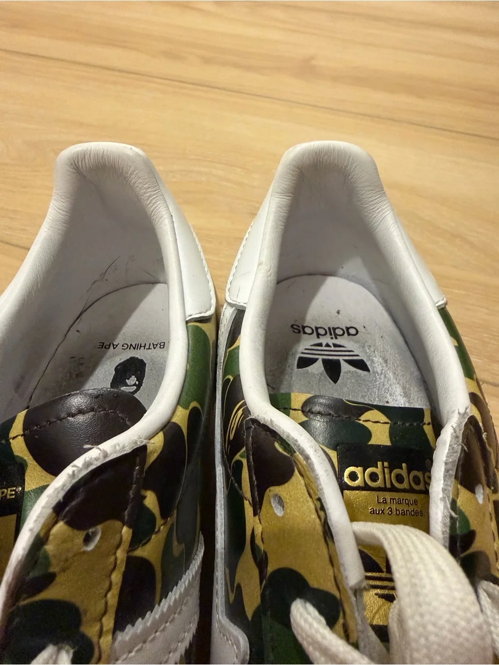 Adidas Superstar BAPE camo sneakers - Picture 10 of 14